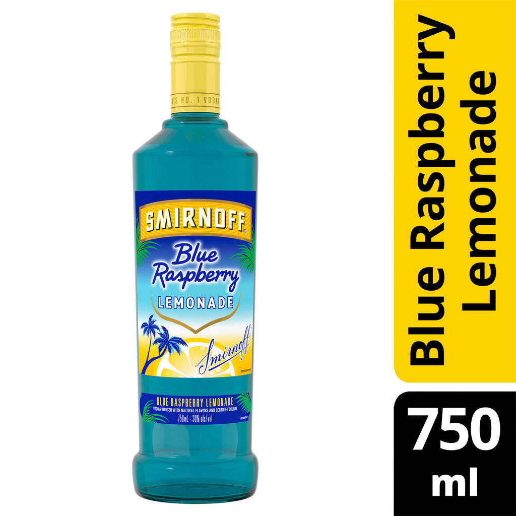Smirnoff Blue Raspberry Lemonade 750 ml