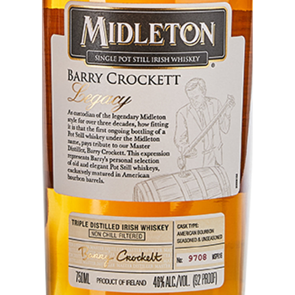 Midleton Very Rare Barry Crockett Legacy 750 ml product image 7