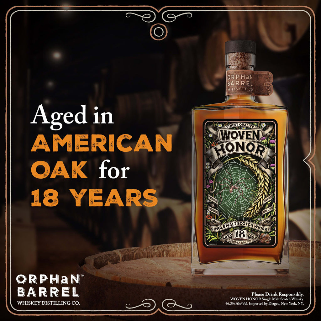 Orphan Barrel Woven Honor Single Malt Scotch 18 year 750 ml product image 3