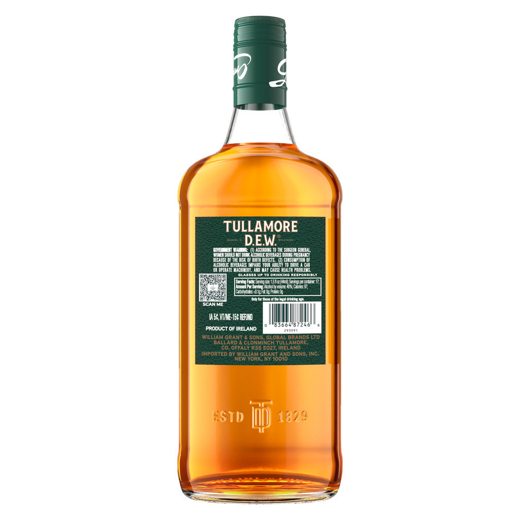 Tullamore D.E.W. Irish Whiskey 750 ml product image 5
