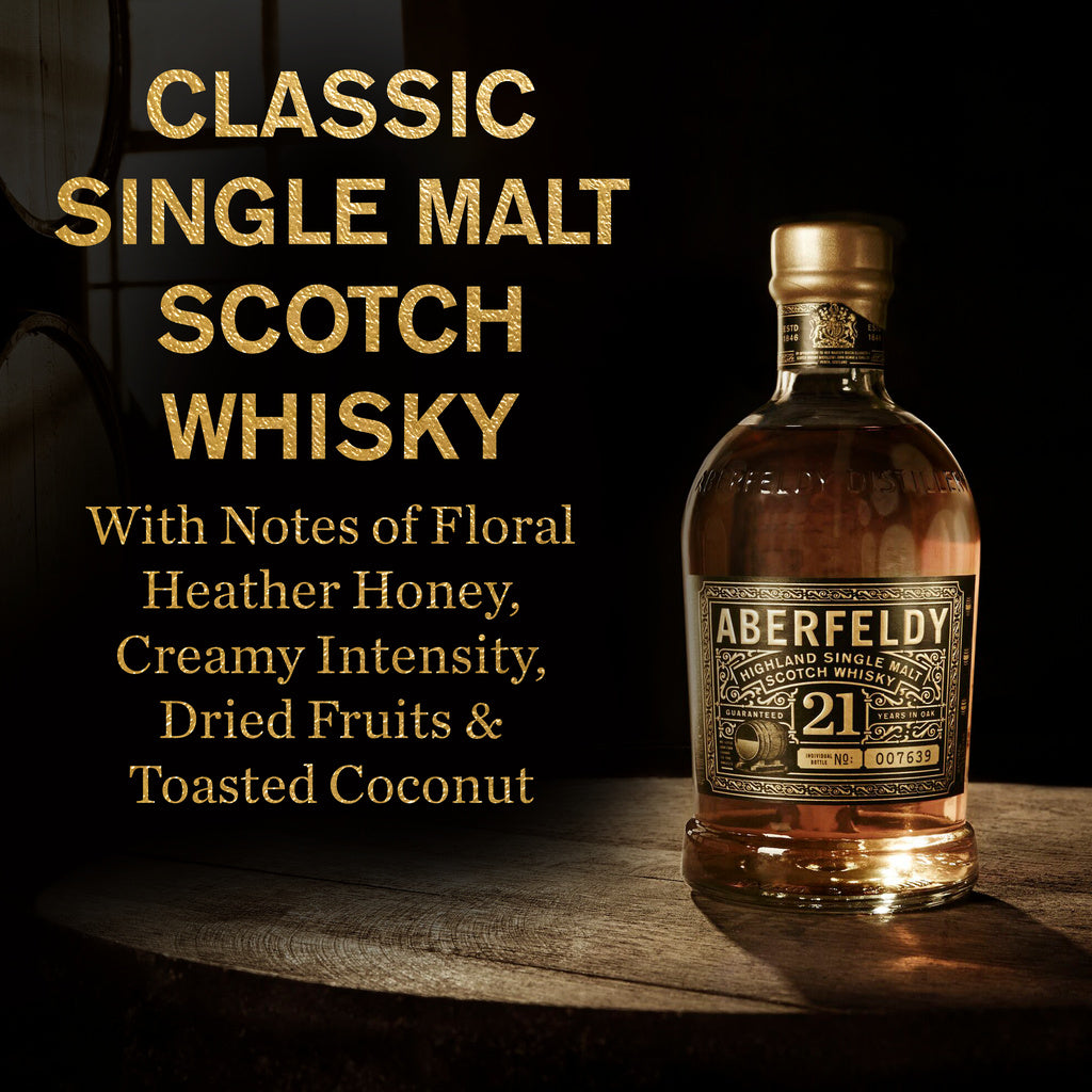 Aberfeldy 21 Year Single Malt 750 ml product image 2