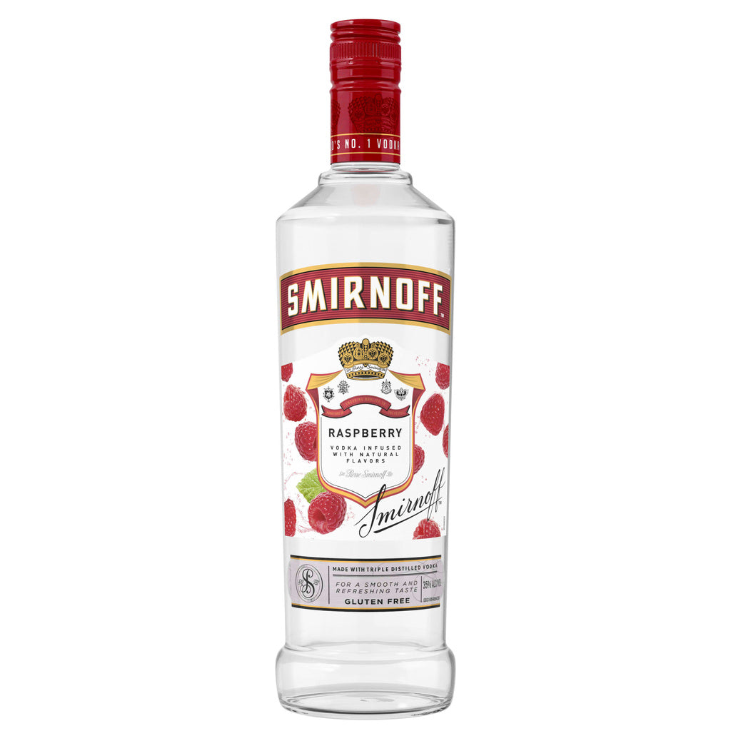 Smirnoff Rasberry Infused 750 ml product image 2
