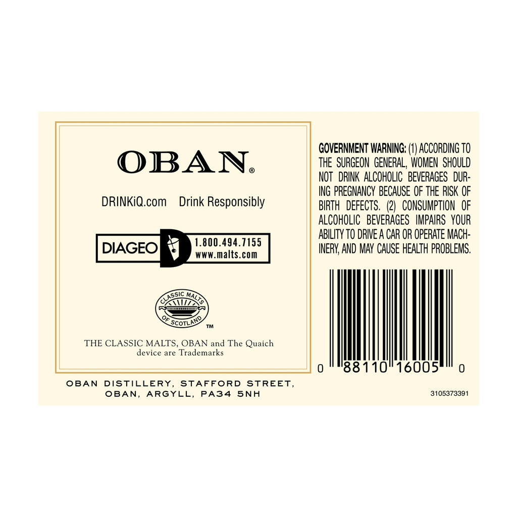 Oban 14 Year 750 ml product image 5