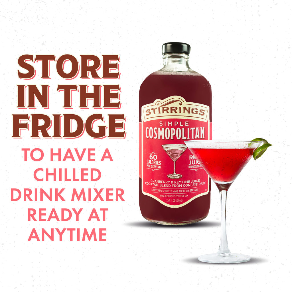 Stirrings Simple Cosmopolitan Cocktail Mix 750 ml product image 8