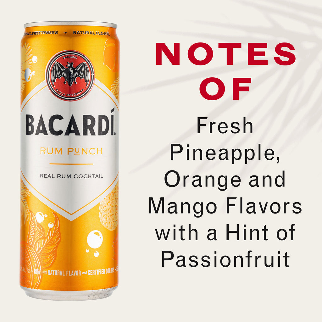 Bacardi Rum Punch 4x355 ml product image 2