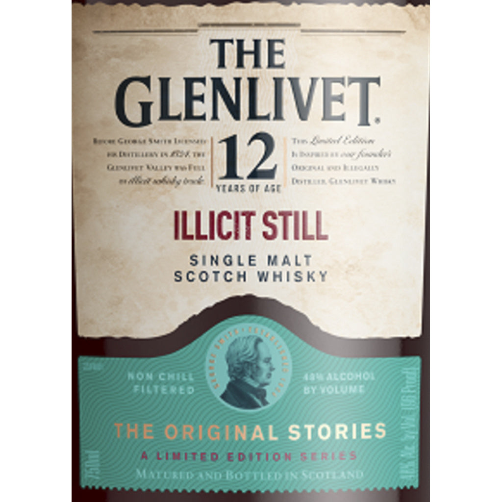 The GlenLivet The Original Stories Illicit Still Limited Edition Single Malt Scotch Whiskey 12 year 750 ml product image 4