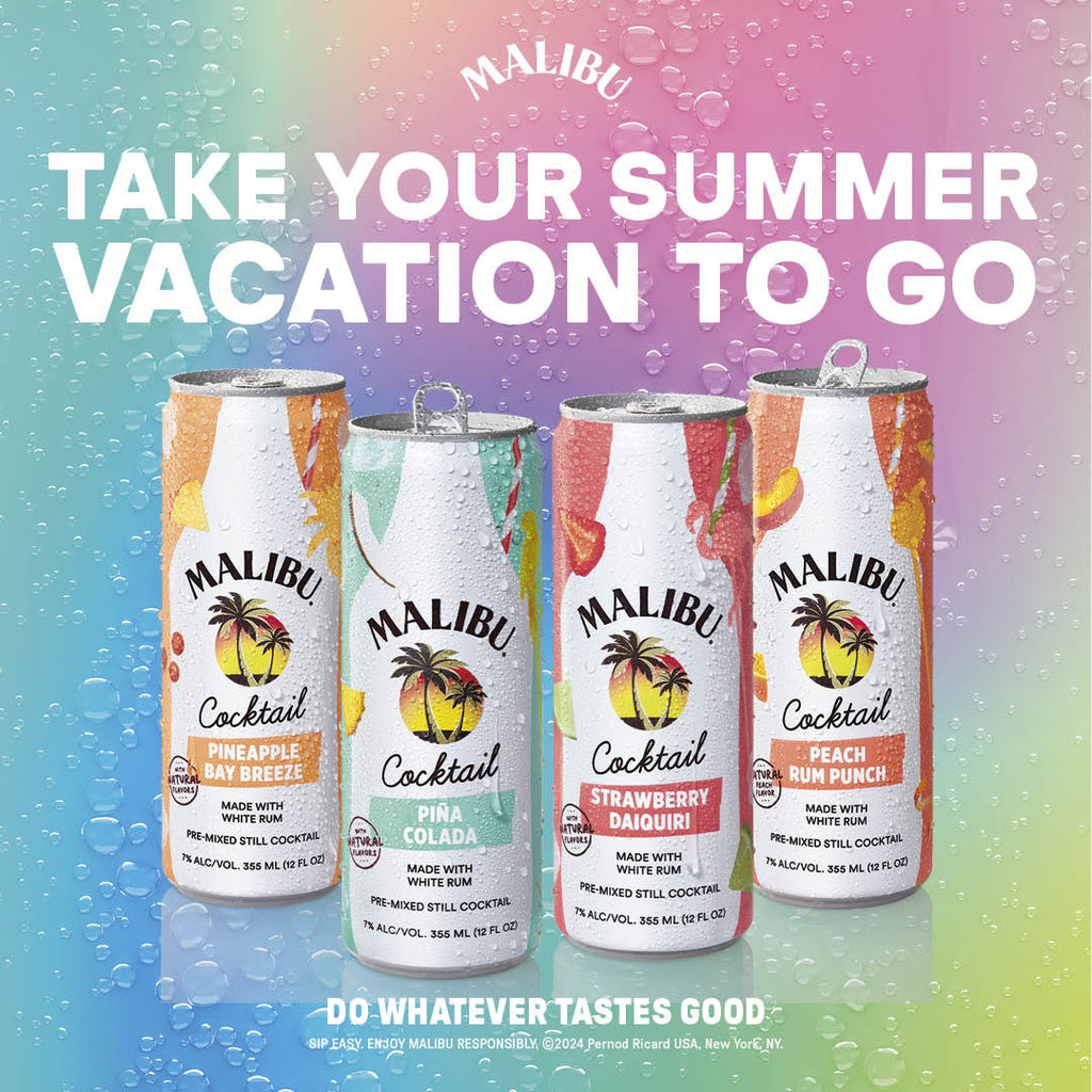 Malibu Malibu Pina Colada Cocktail (4pack) 355ml product image 7