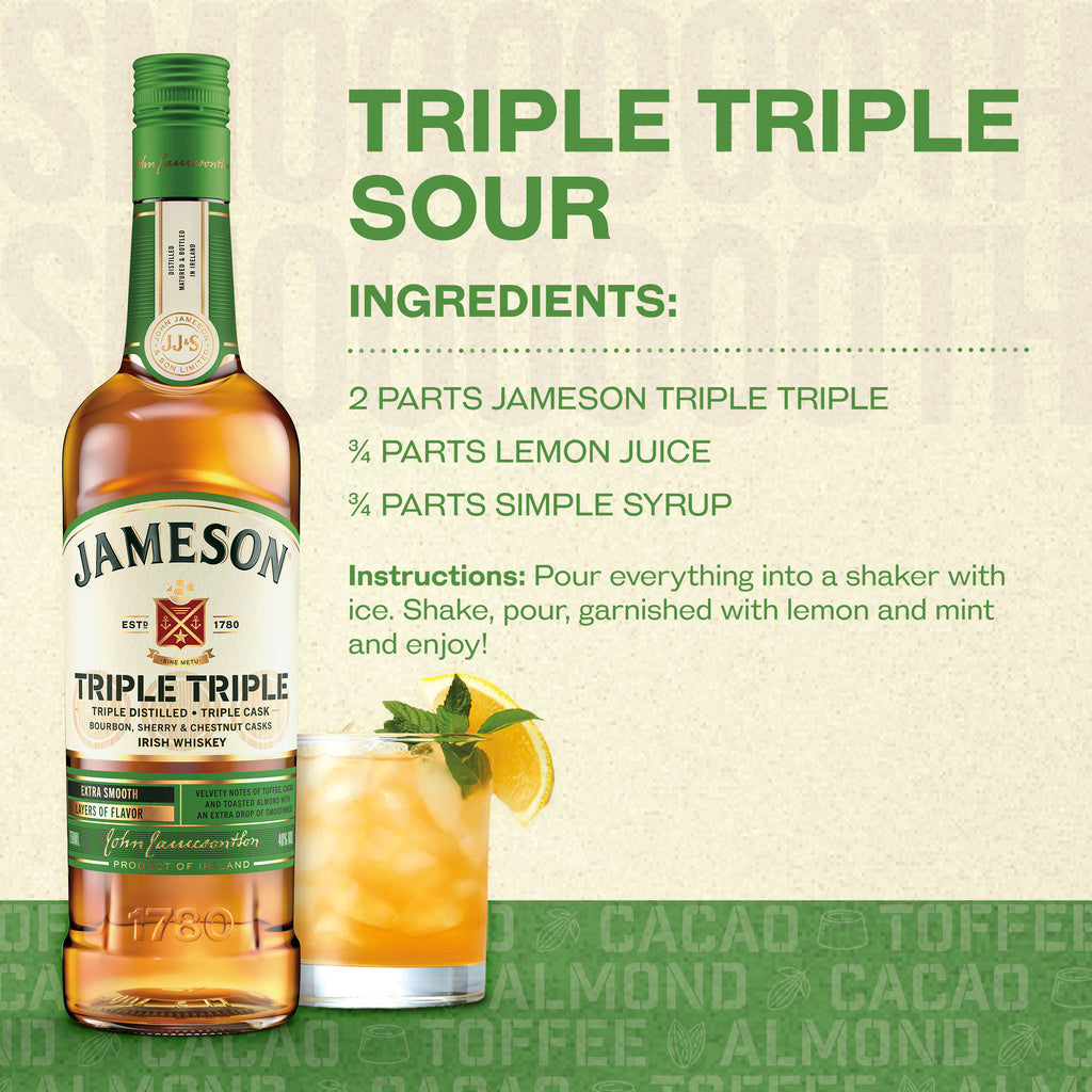 Jameson Triple Triple 750 ml product image 8