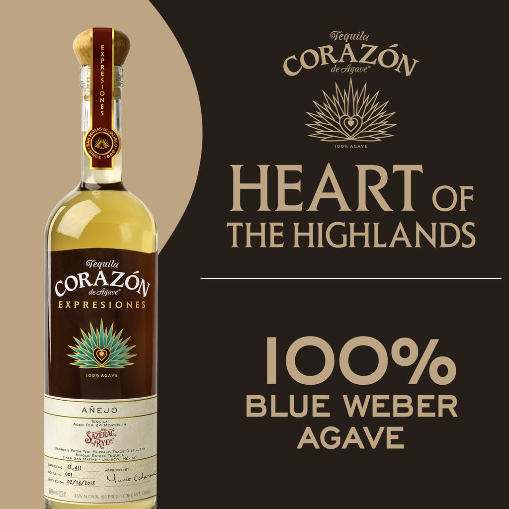 Corazon Expresiones Añejo Sazerac Rye 750 ml product image 7