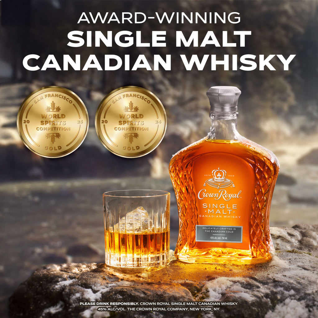Crown Royal Single Malt Canadian Whisky 750 ml product image 8