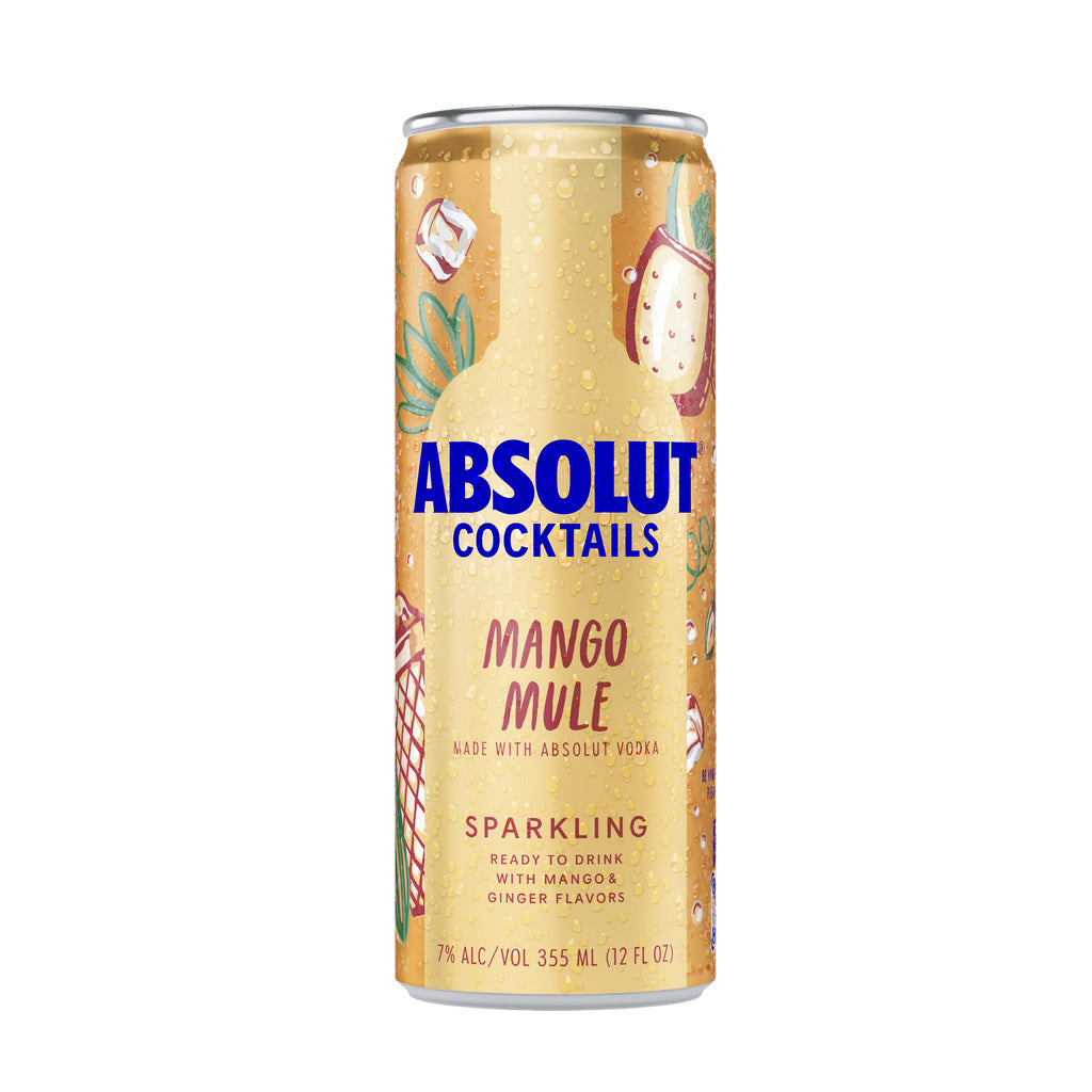 Absolut Mango Mule Sparkling (4 Pack) 355 ML product image 2