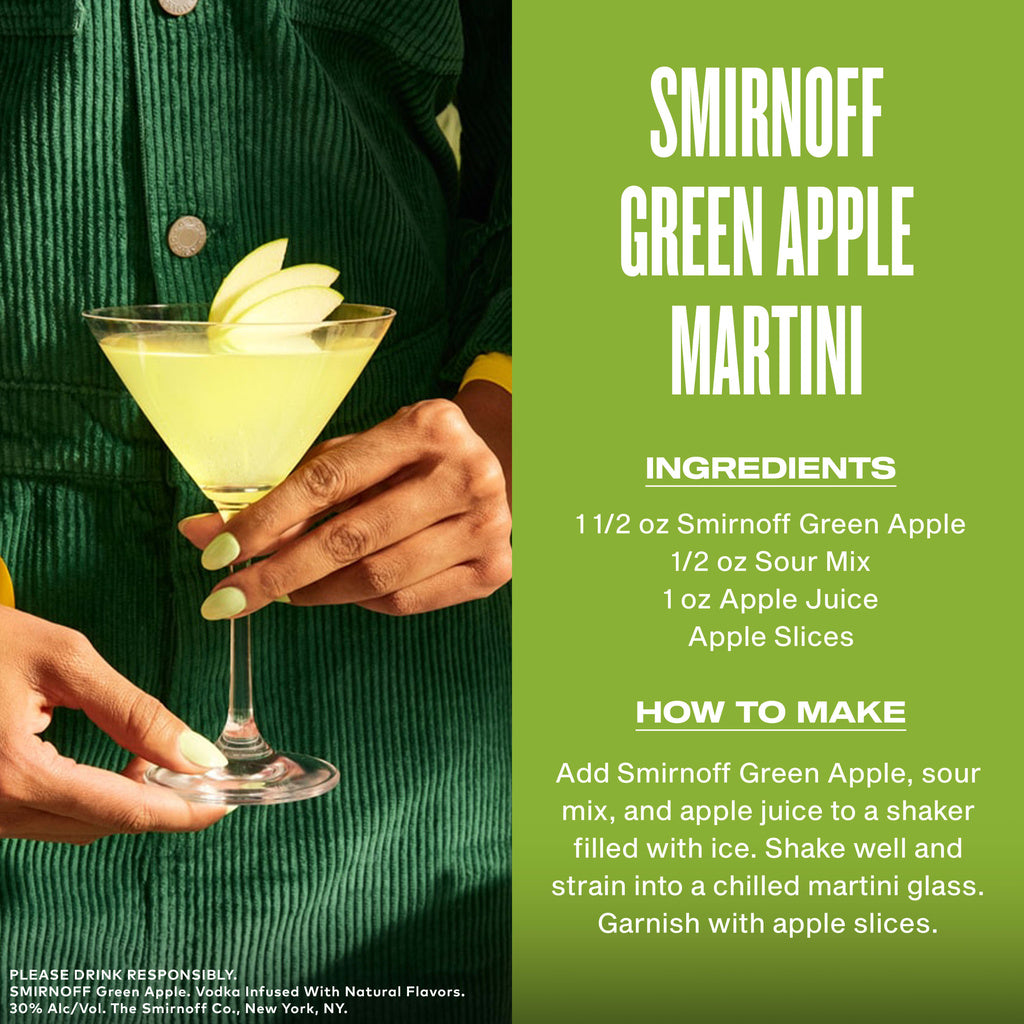 Smirnoff Green Apple Infused 750 ml product image 3
