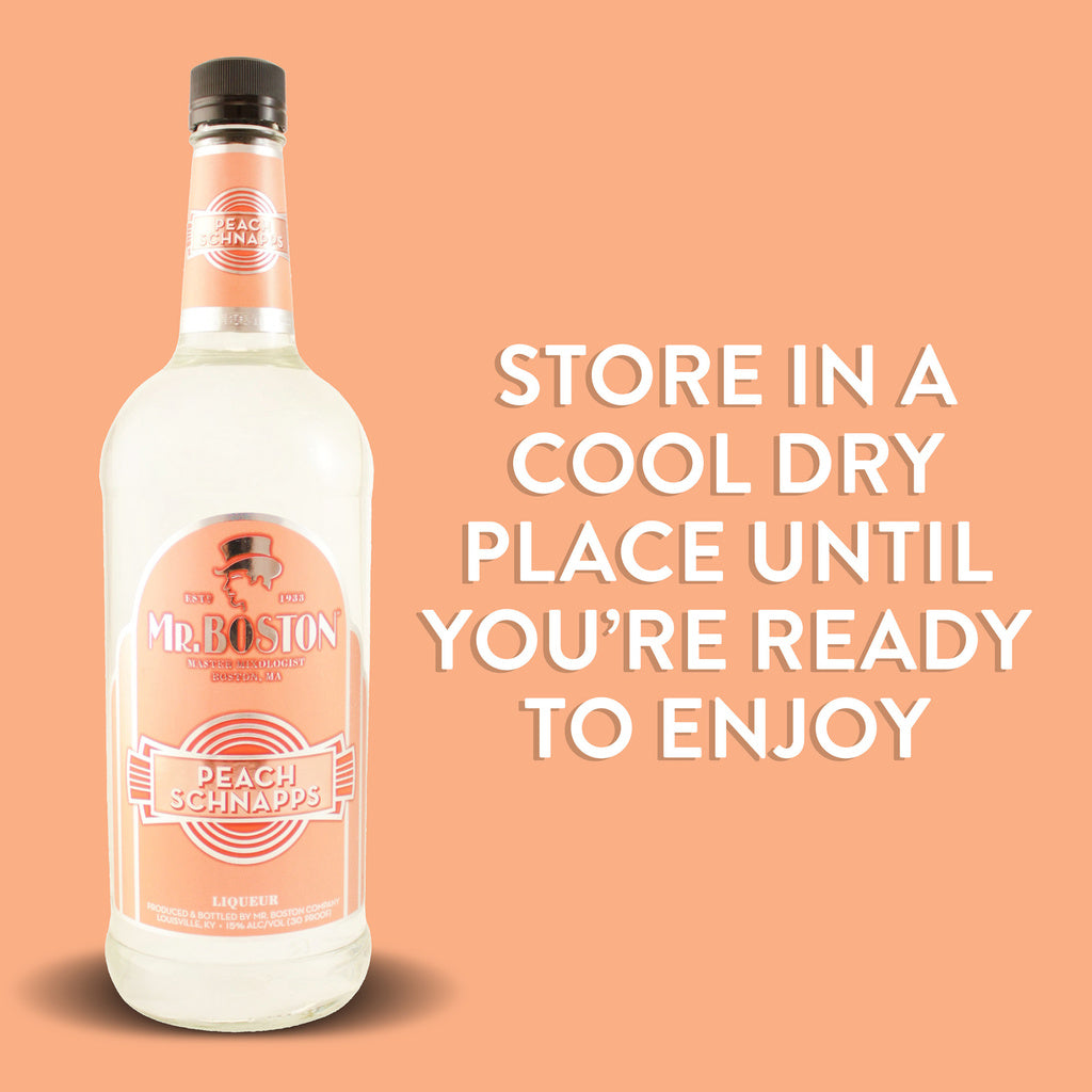 Mr.Boston Peach Schnapps 750 ml product image 5