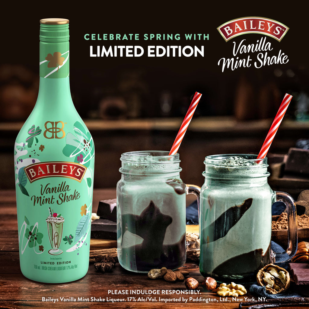 Baileys Vanilla Mint Shake Limited Edition Irish Cream 750 ml product image 7