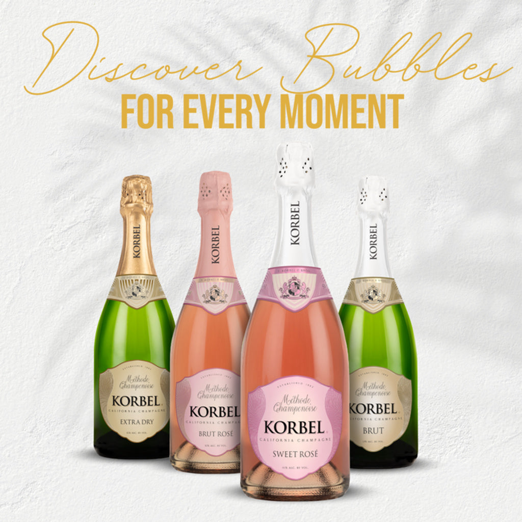 Korbel California Sweet Rose Sparkling Champagne 750 ml product image 12