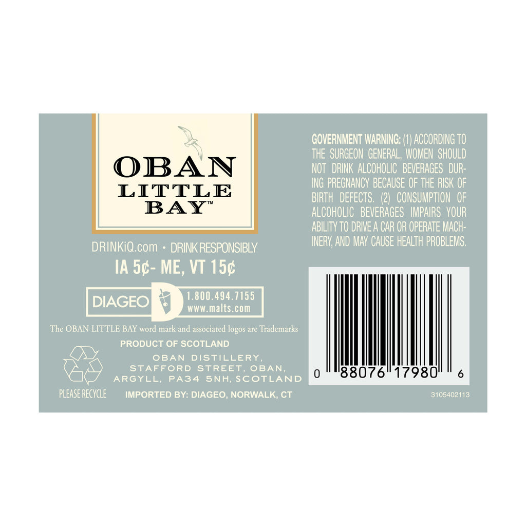 Oban Little Bay Single Malt 750 ml product image 7