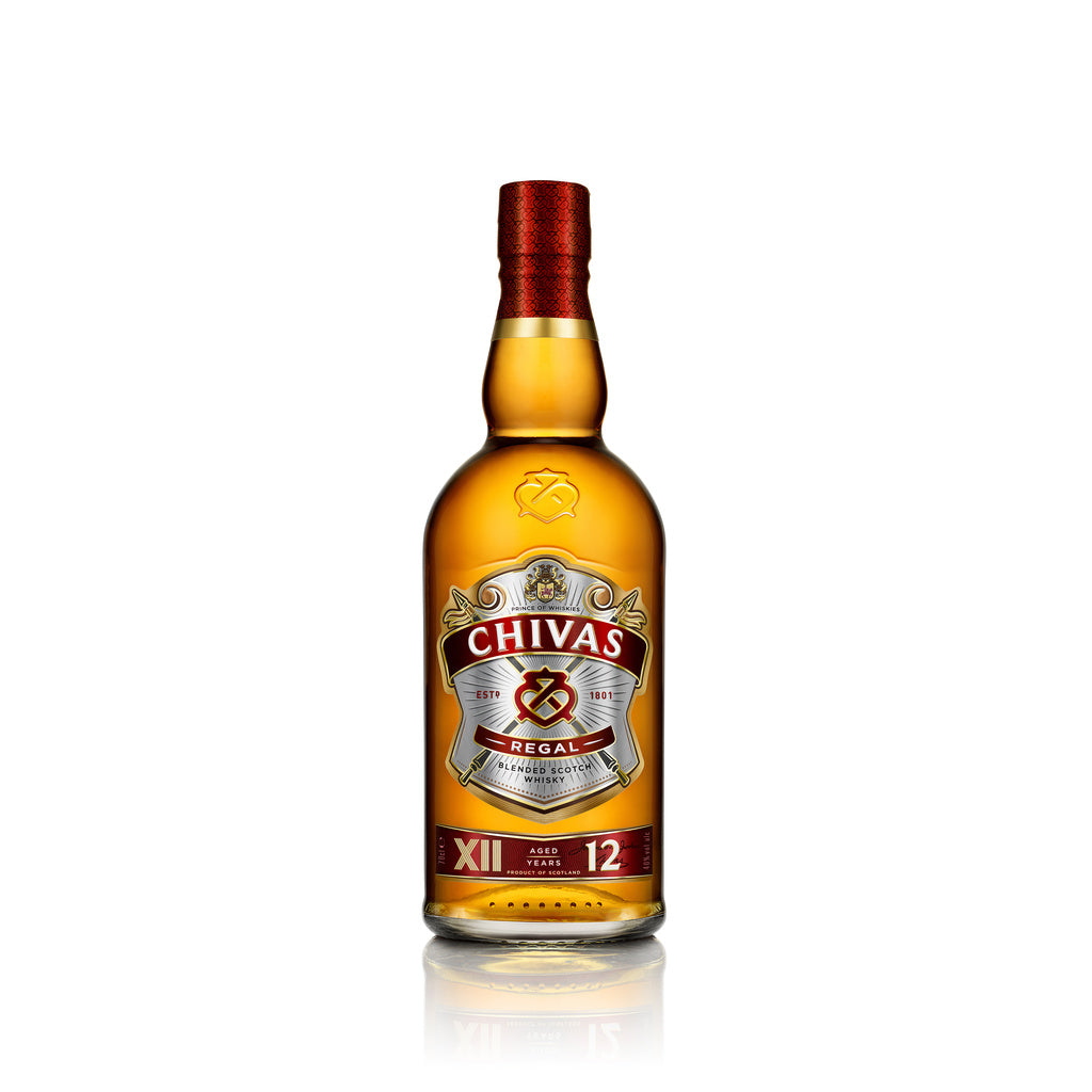 Chivas Regal 12 years with 2 Rock glass 750 ml