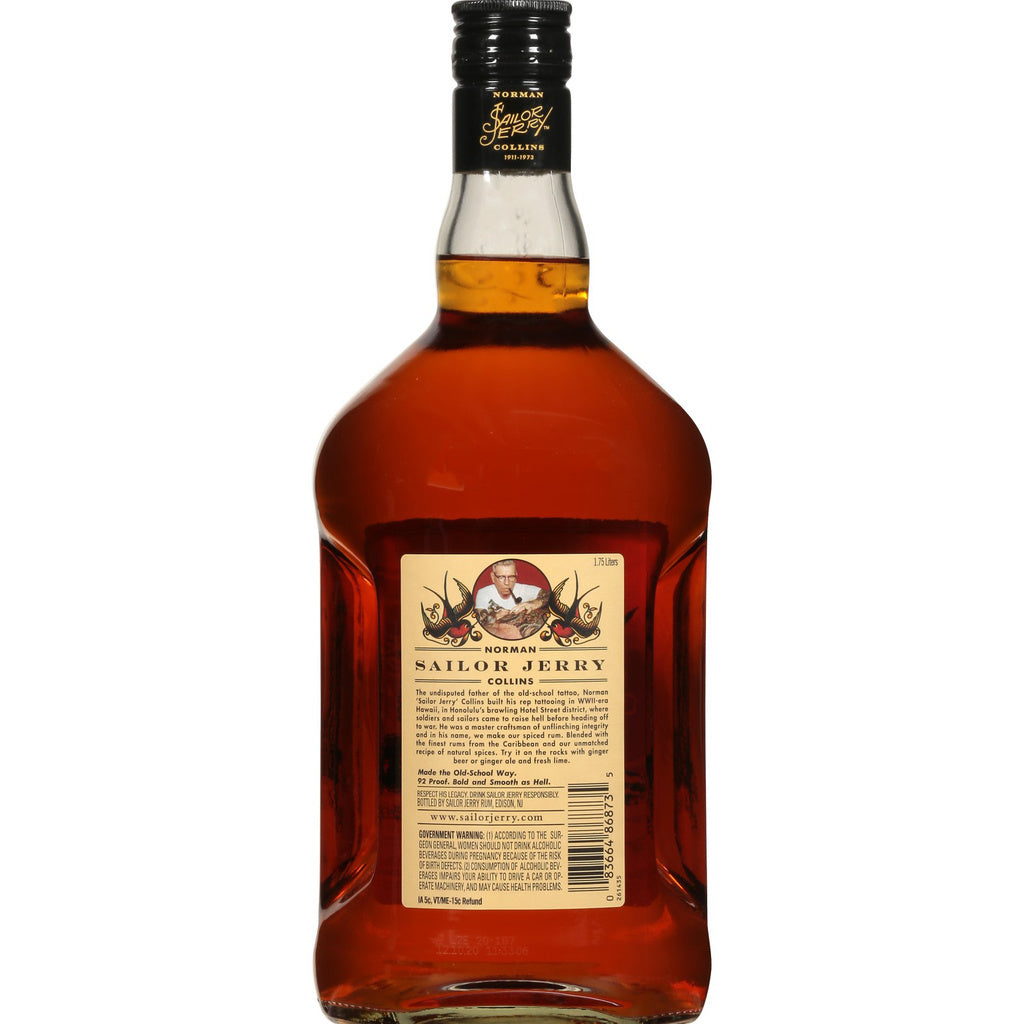 Sailor Jerry Spiced Rum 1.75 L product image 4