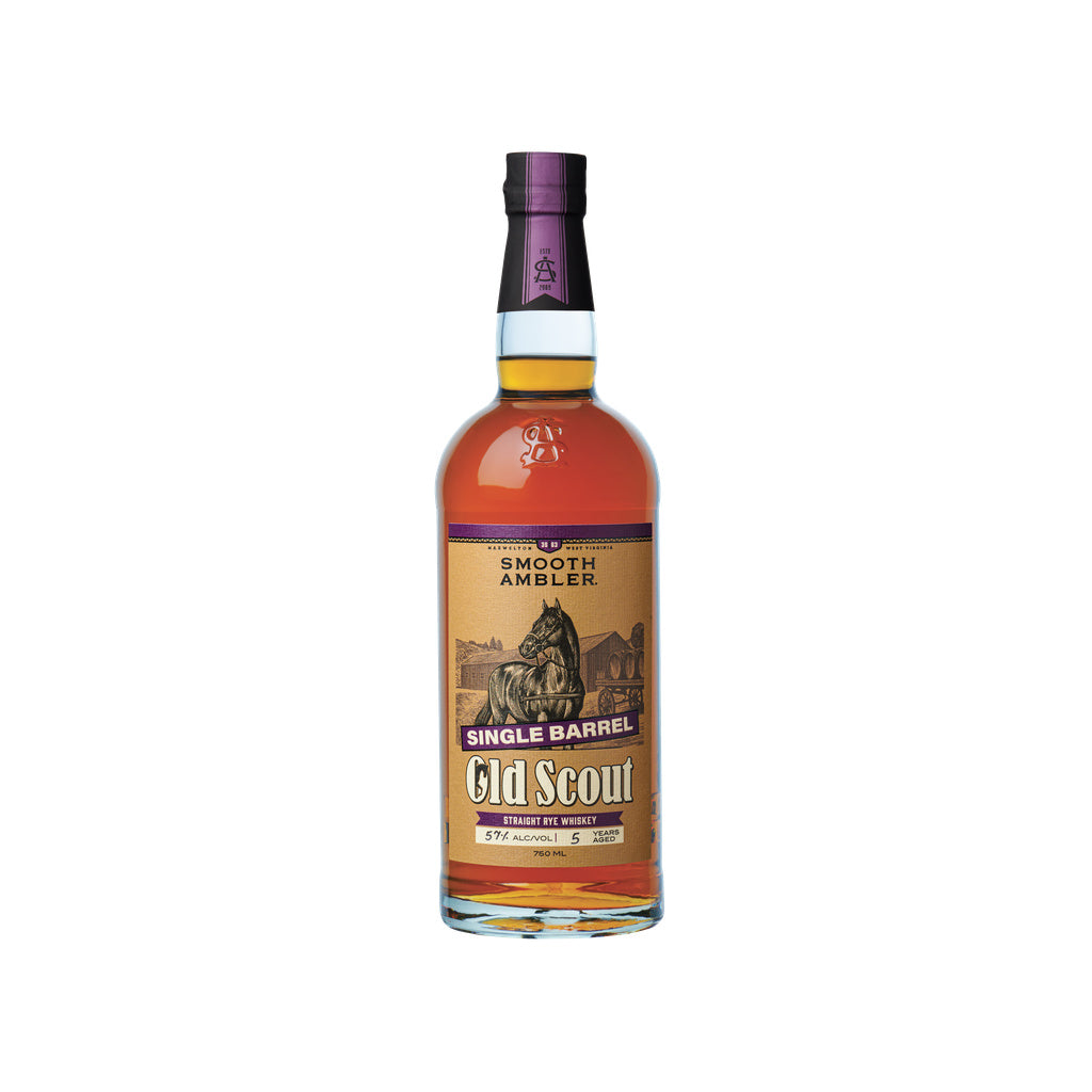 Smooth Ambler Old Scout Single Barrel Cask Strength Straight Rye 4 Yr 750 ml