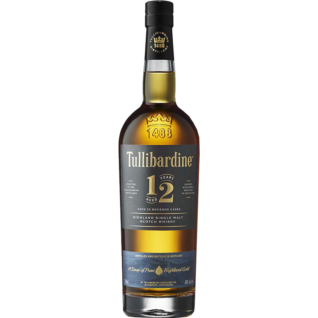 Tullibardine Distillery Highland Single Malt Scotch Whisky 12 year 750 ml