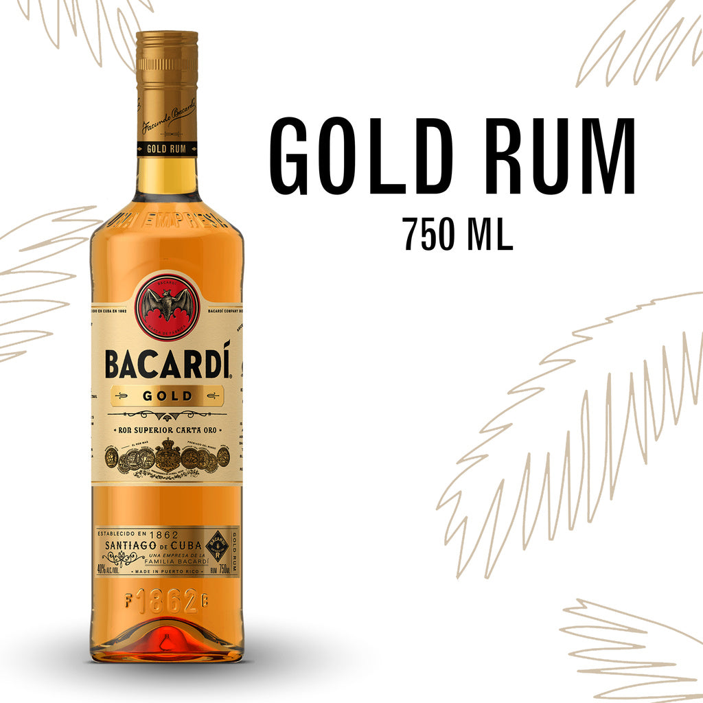 Bacardi Gold Rum 750 ml product image 7