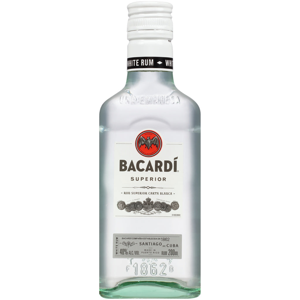 Bacardi Superior White Rum 200 ml product image 7