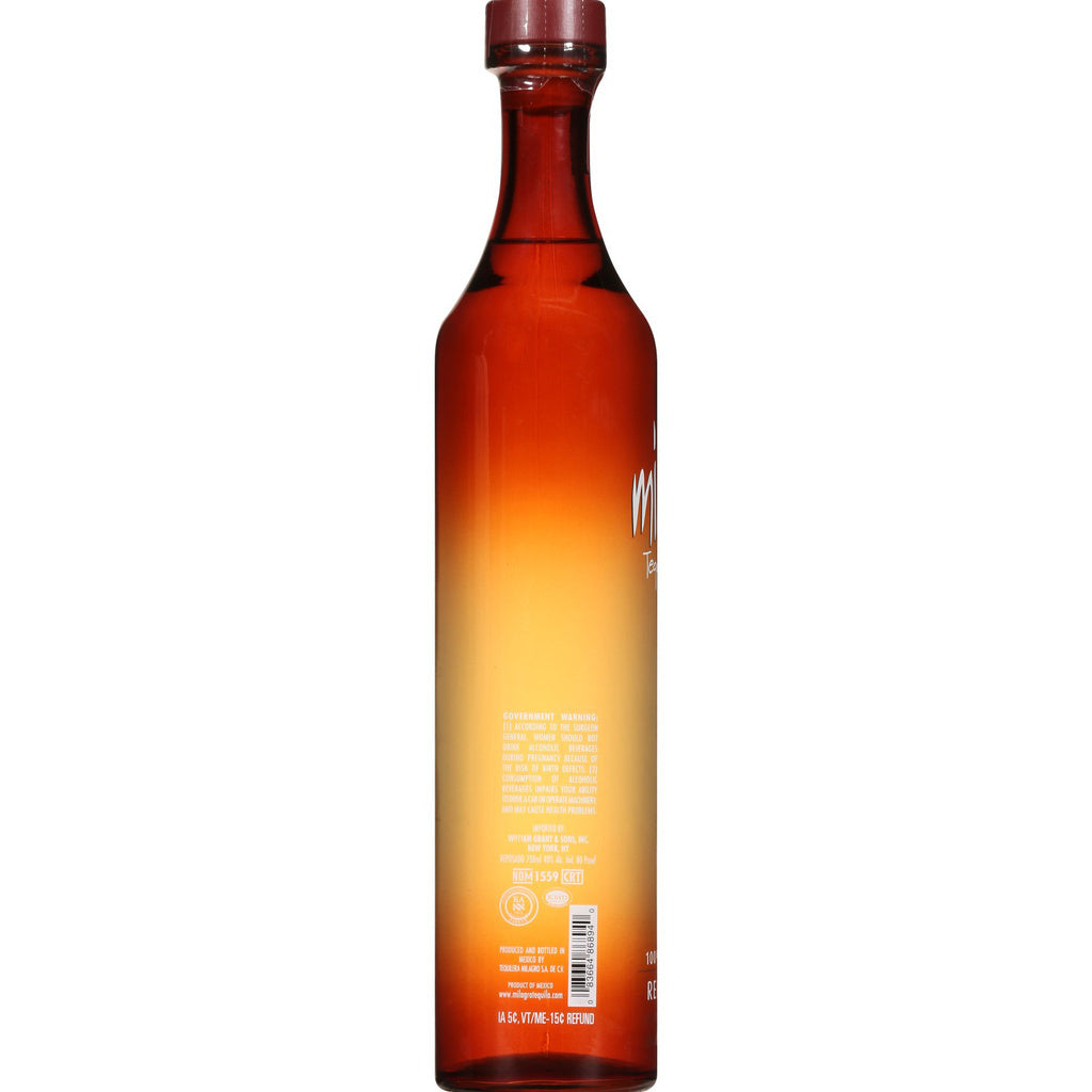 Milagro Tequila Reposado 750 ml product image 2