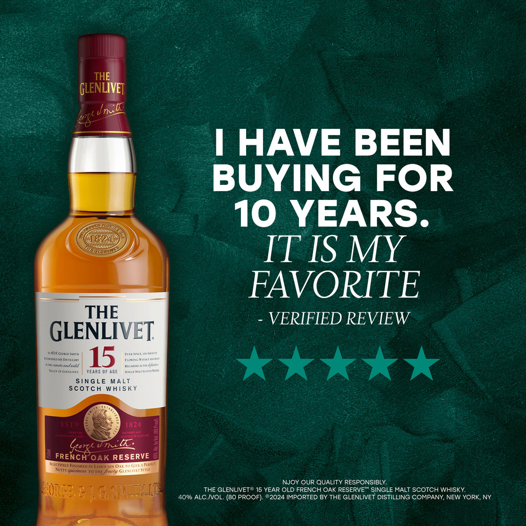 The Glenlivet 15 Years Single Malt Scotch 750 ml product image 9