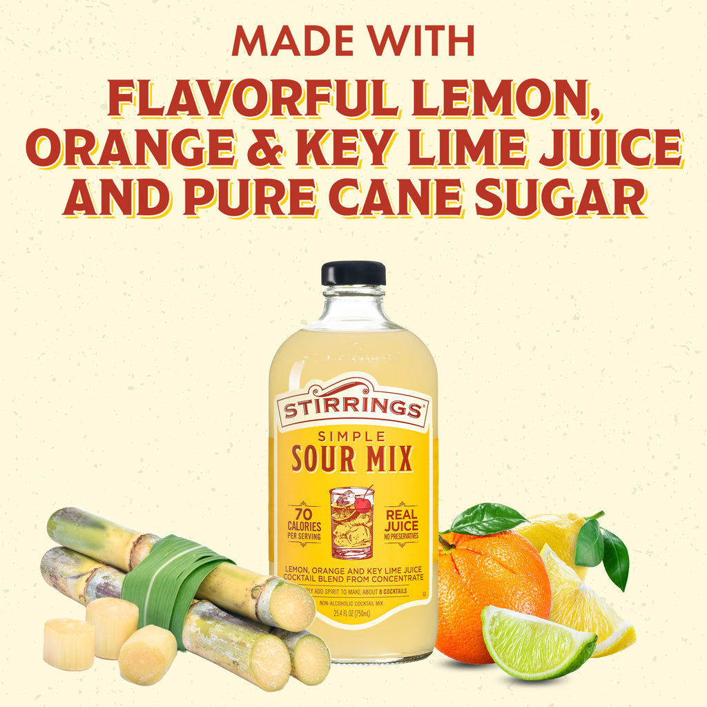 Stirrings Sour Cocktail Mix 750 ml product image 6
