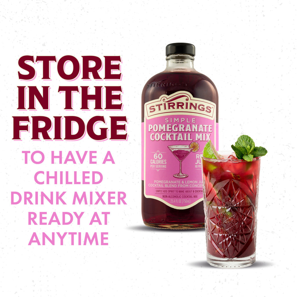 Stirrings Simple Pomegranate Cocktail Mix 750 ml product image 13