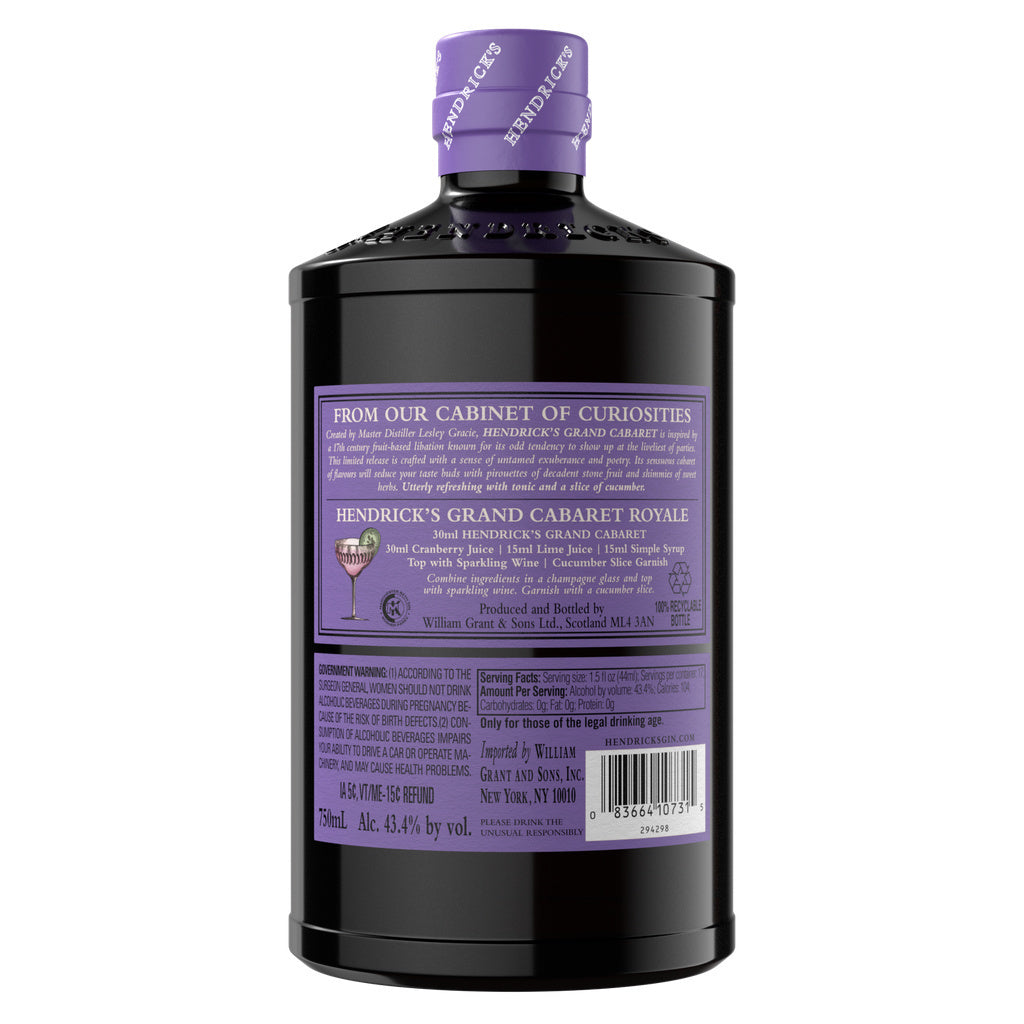 Hendricks Grand Cabaret 750 ml product image 2