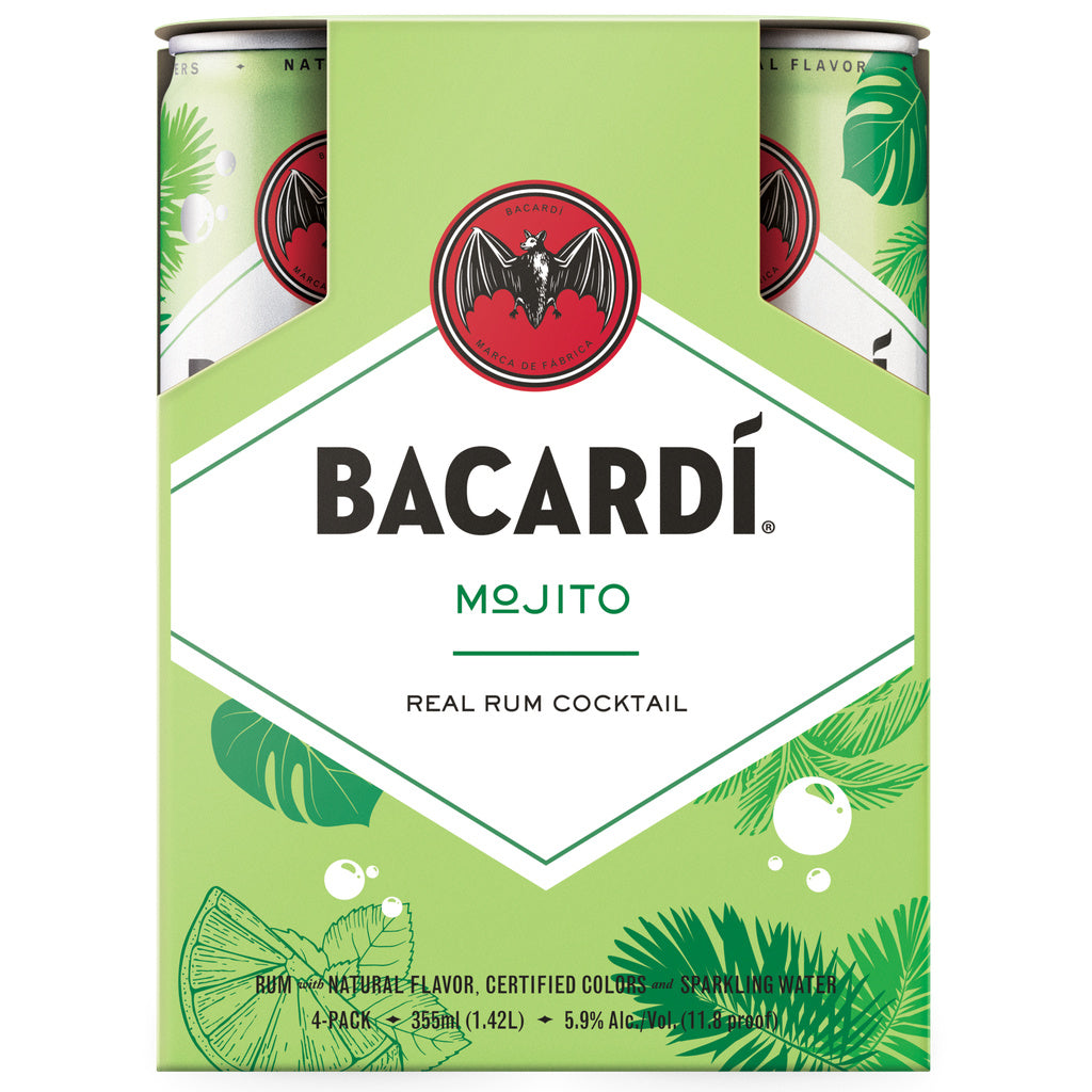 Bacardi Mojito 4 Pack 355 ml