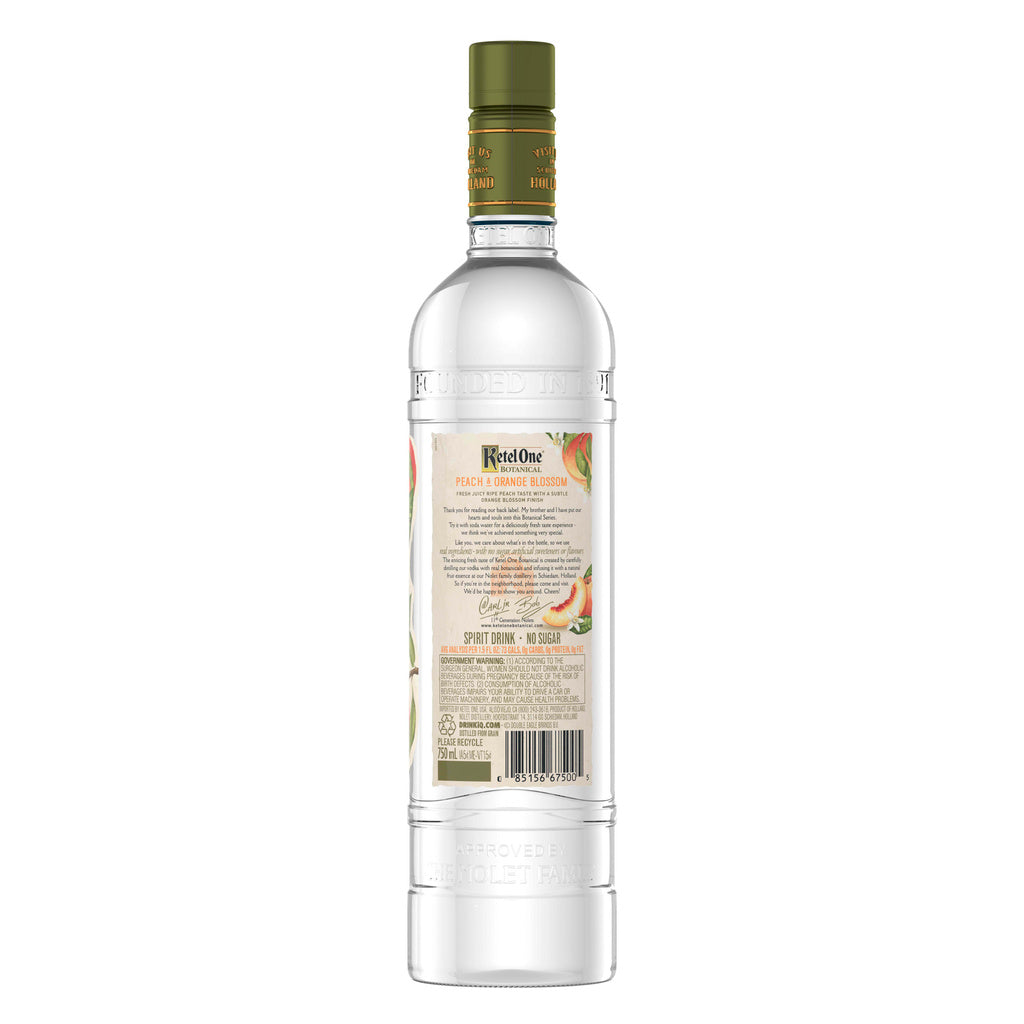 Ketel One Botanical Peach and Orange Blossom 750 ml product image 7