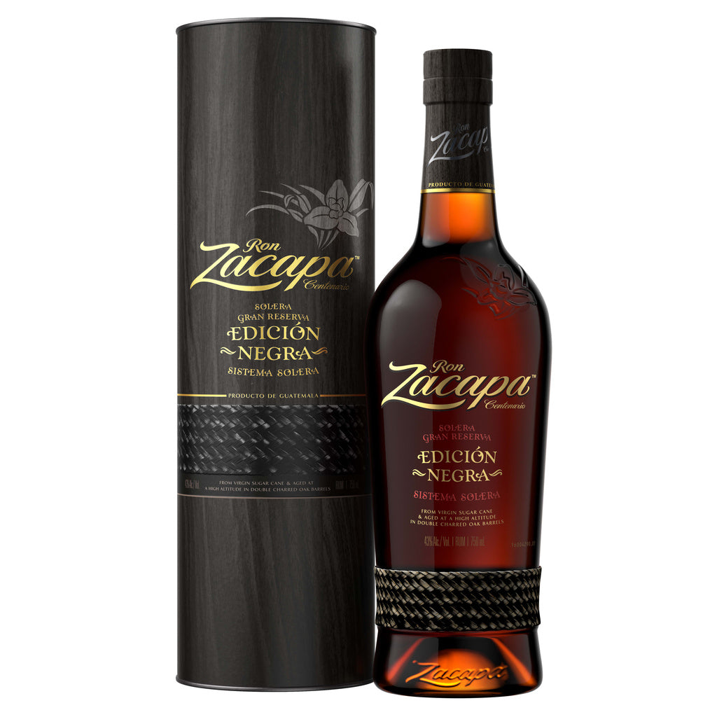 Ron Zacapa Centenario Solera Gran Reserva Edicion Negra Rum 750 ml product image 3