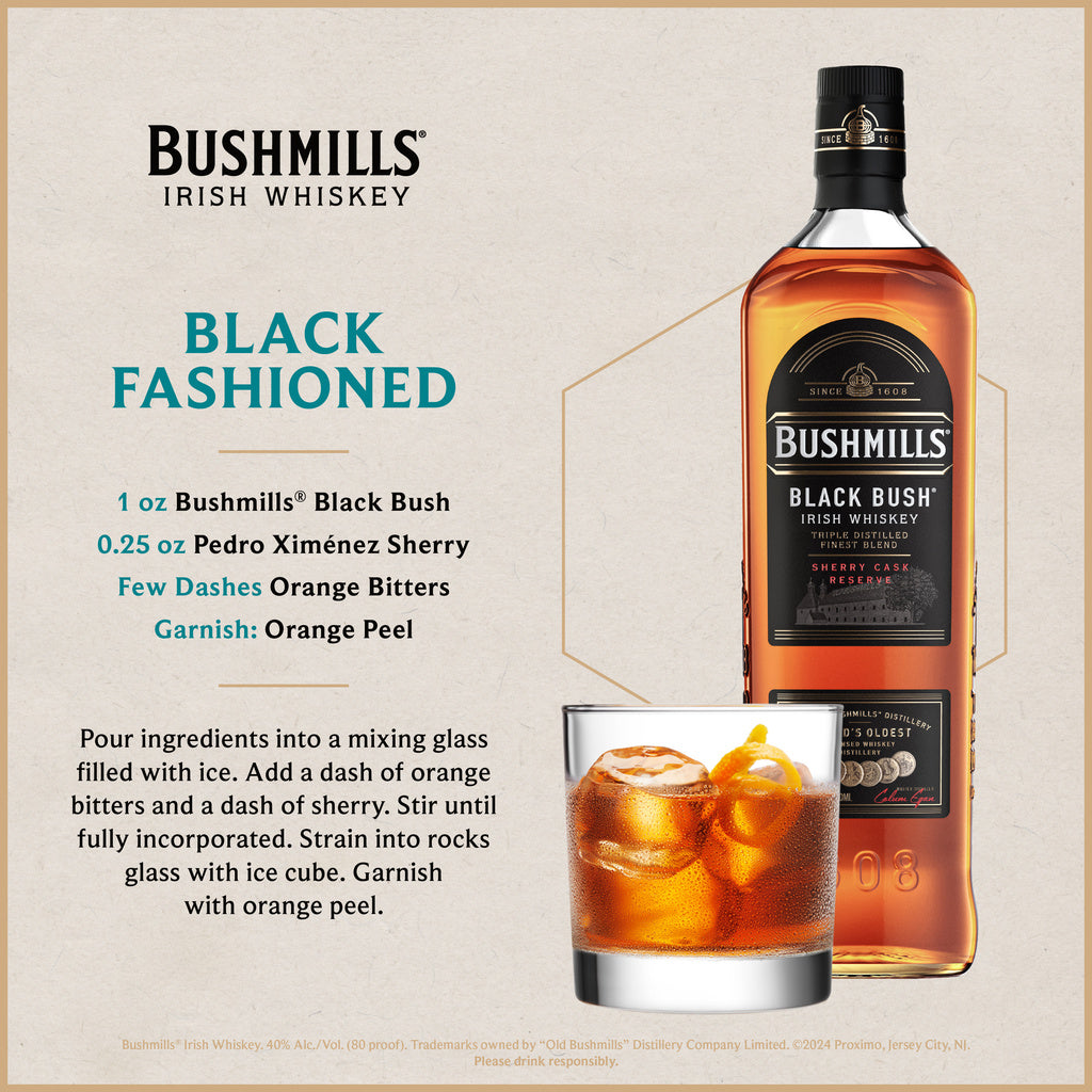 Bushmills Black Bush Irish Whiskey 50 ml product image 16