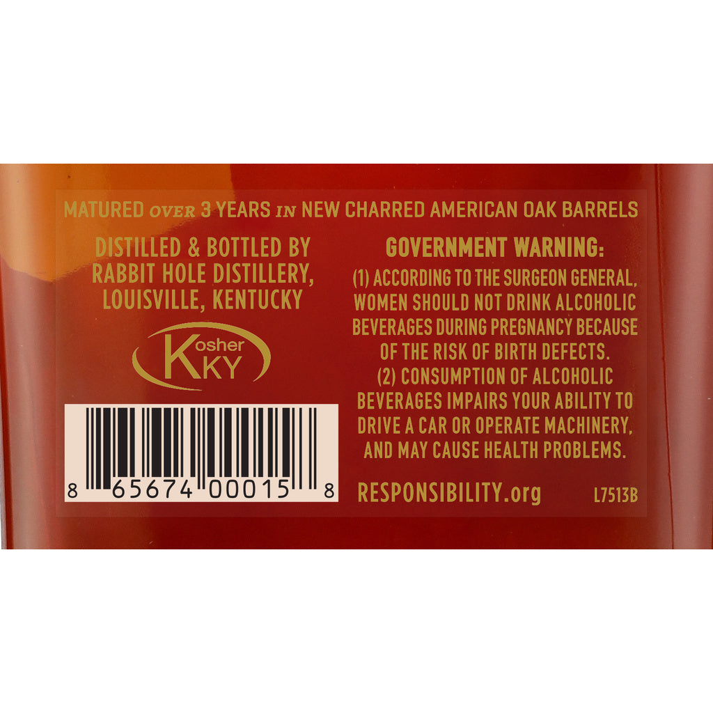 Rabbit Hole Boxergrail Straight Rye 750 ml product image 4