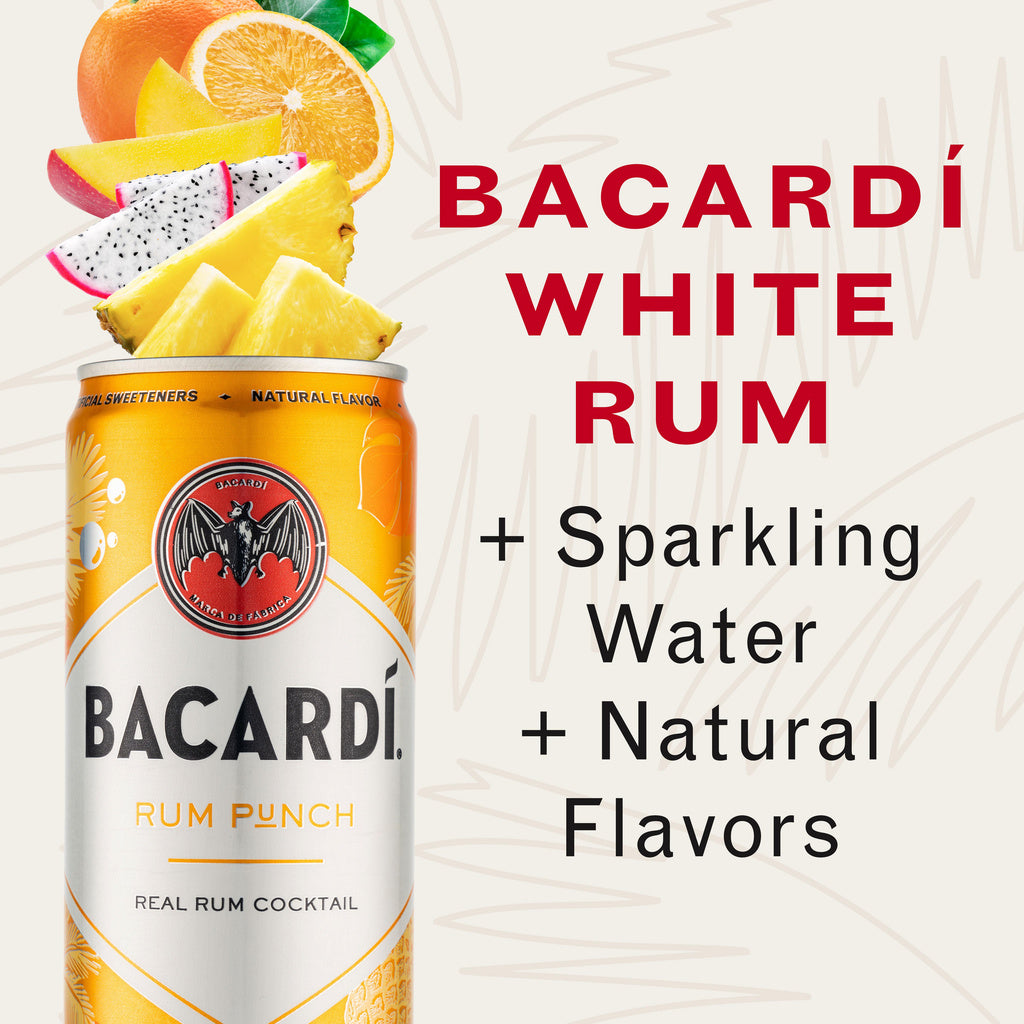 Bacardi Rum Punch 4x355 ml product image 3