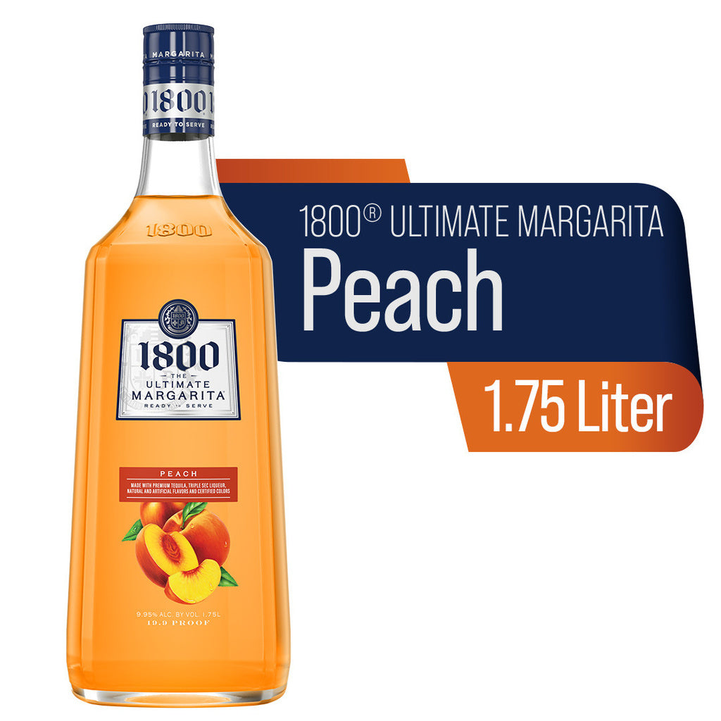 1800 The Ultimate Margarita Peach 1.75 L product image 10