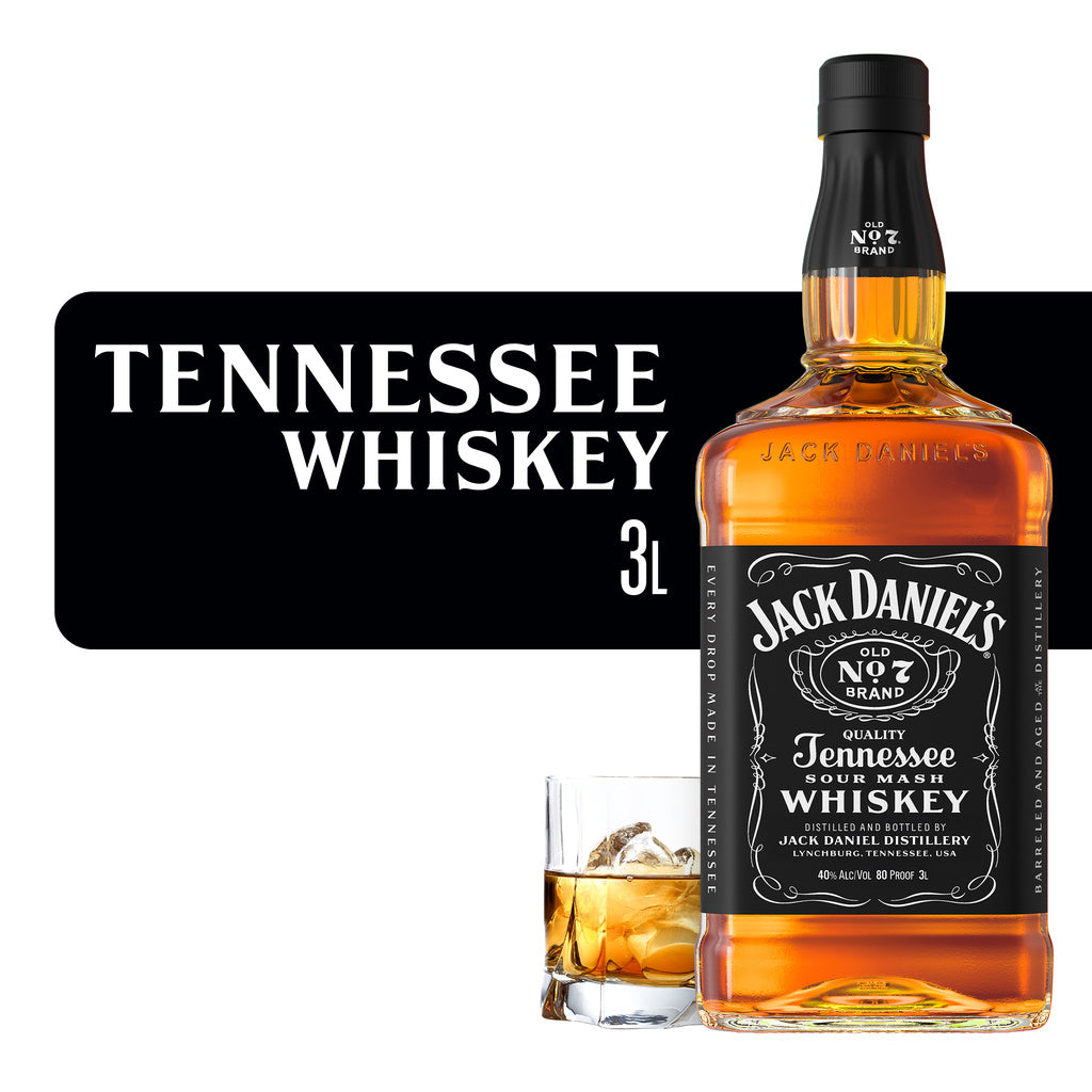 Jack Daniels Tennessee Sour Mash Whiskey 3 L