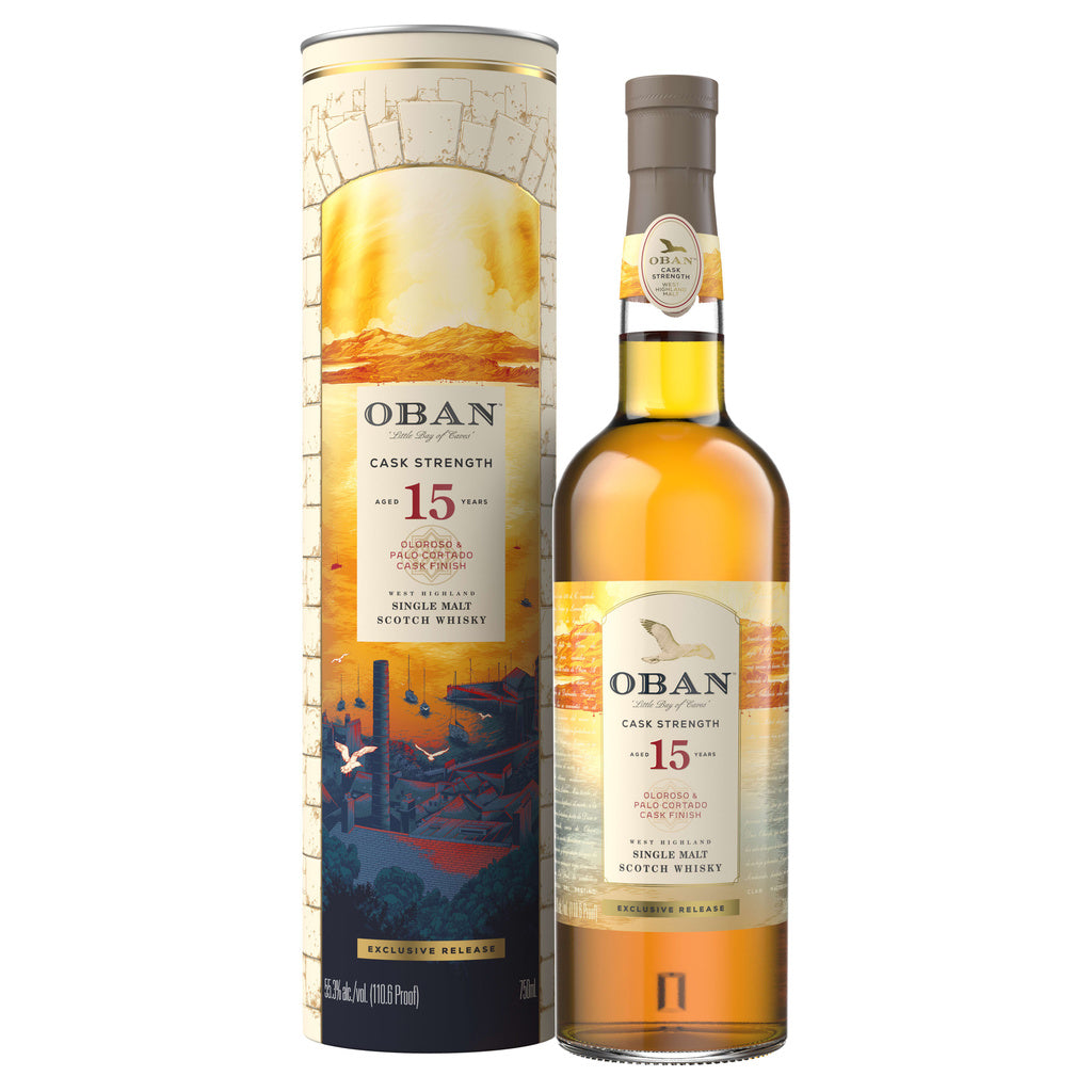 Oban Cask Strength Oloroso and Palo Cortado Cask Finish 15 year 750 ml product image 4