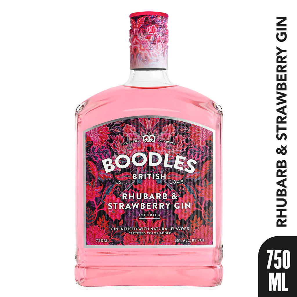 Boodles Rhubarb and Strawberry Gin 750 ml product image 5