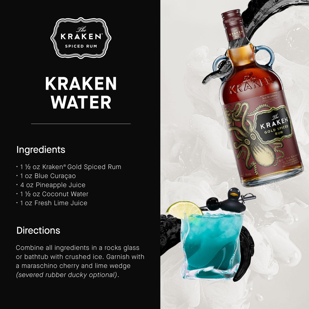 The Kraken Gold Spiced Rum 750 ml product image 8