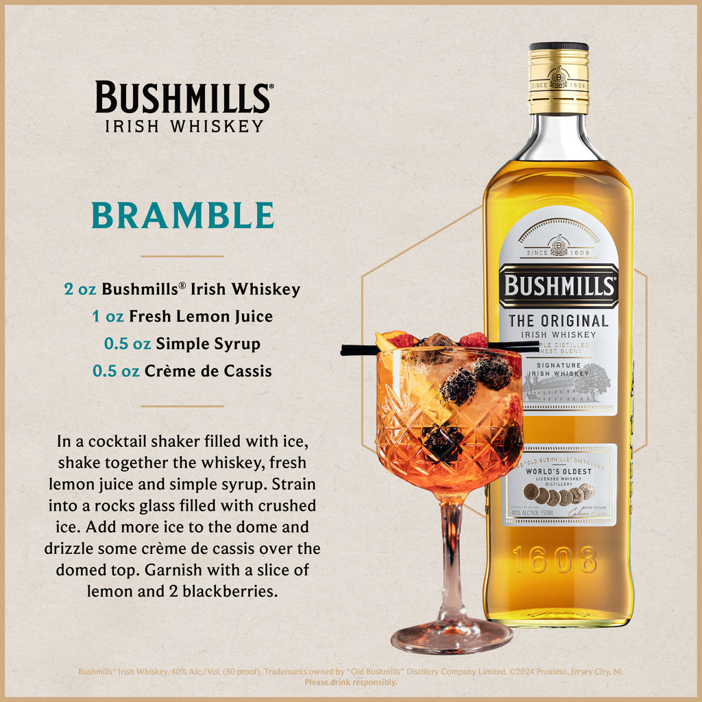 Bushmills Original White Label Irish Whiskey 750 ml product image 10