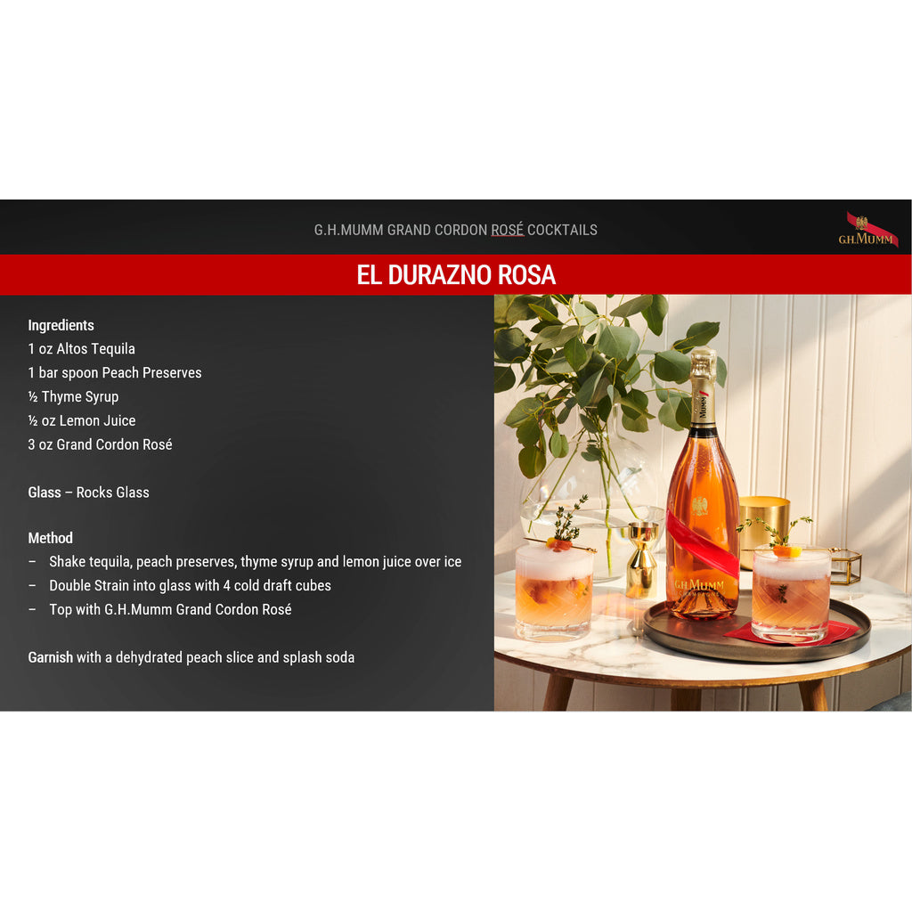 G.H. Mumm Grand Cordon Rosa Brut Champagne 750 ml product image 5