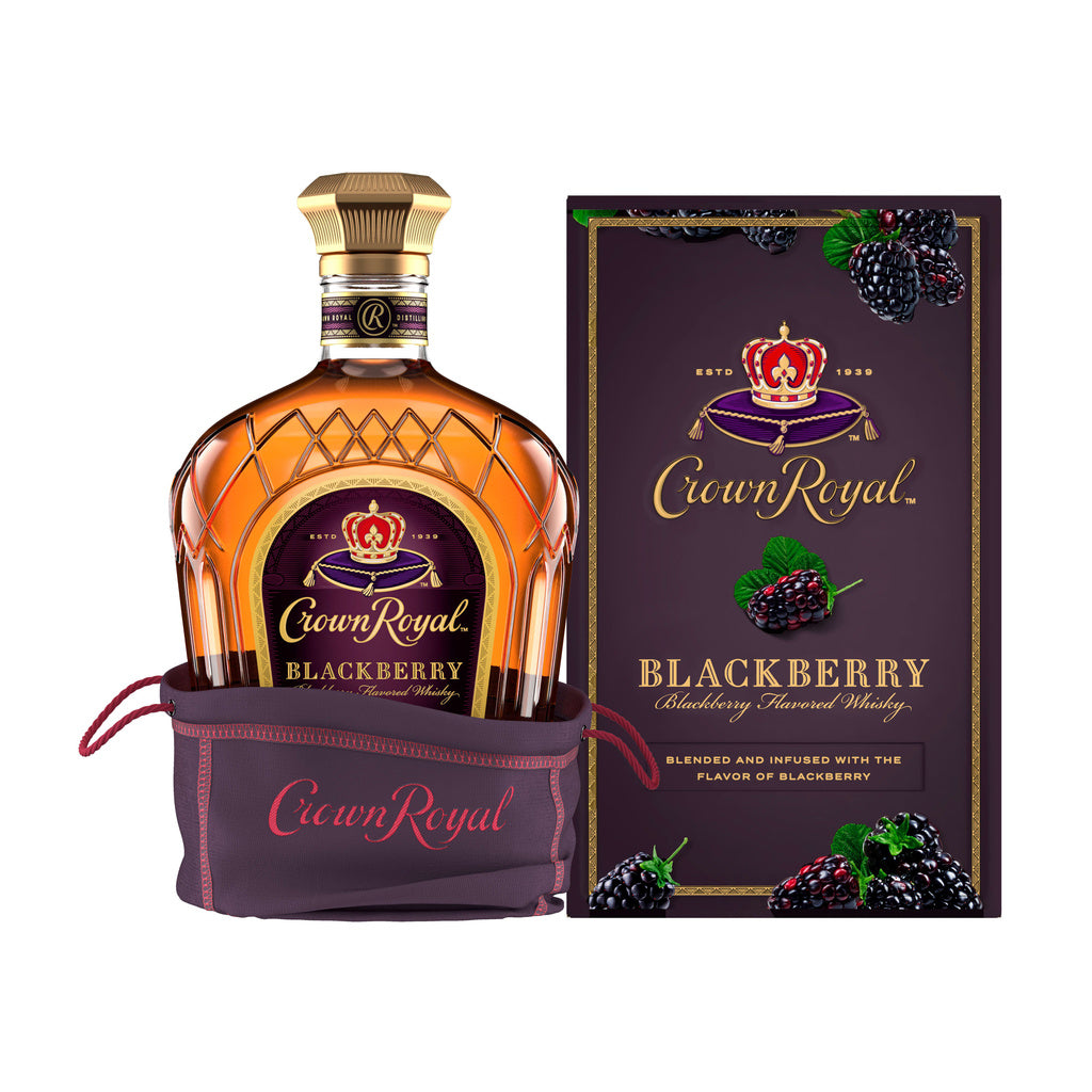 Crown Royal Blackberry Flavored Whisky 750 ml product image 8