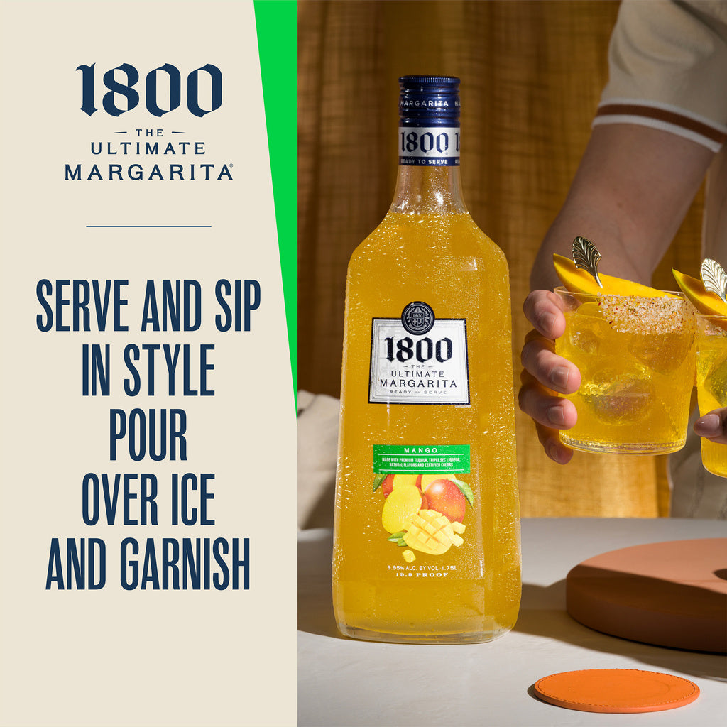 1800 The Ultimate Margarita Mango 1.75 L product image 4
