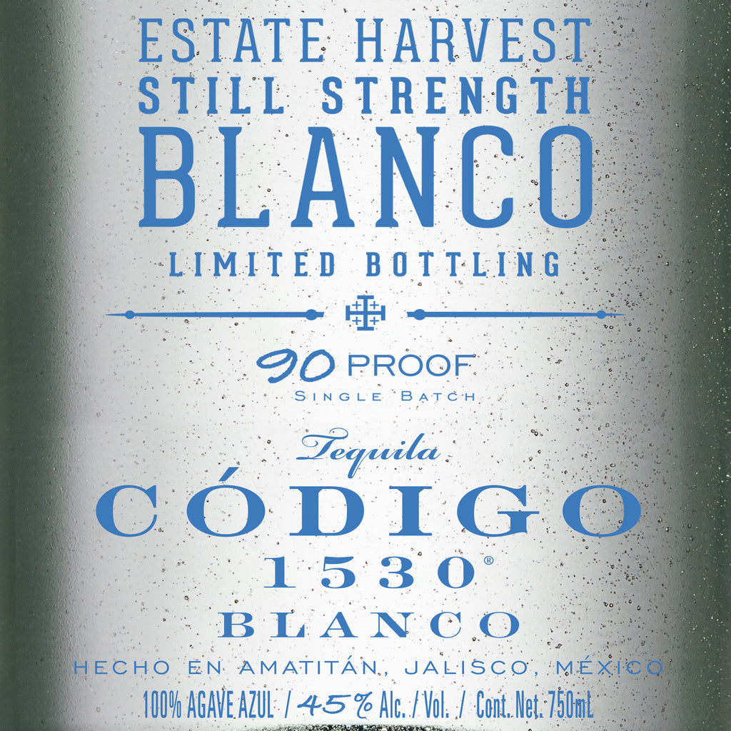 Codigo 1530 Blanco Estate Harvest Still Strength Blanco Limited Bottling 750 ml product image 6