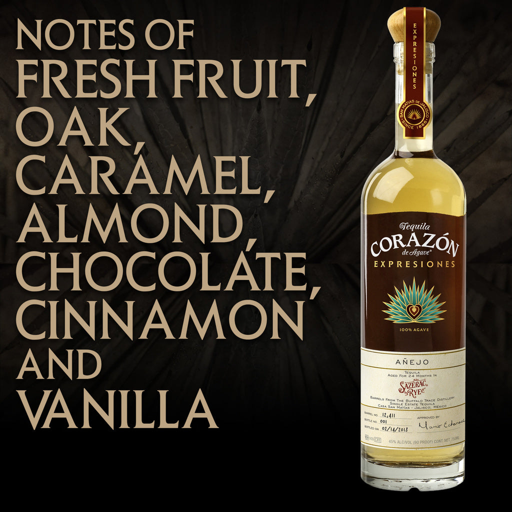 Corazon Expresiones Añejo Sazerac Rye 750 ml product image 8