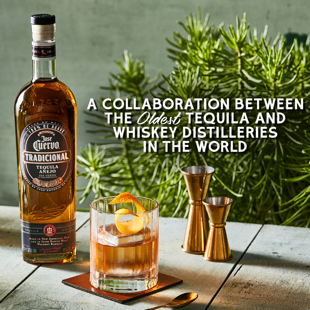 Jose Cuervo Traditional Añejo Glencairn Two Glasses 750 ml product image 7