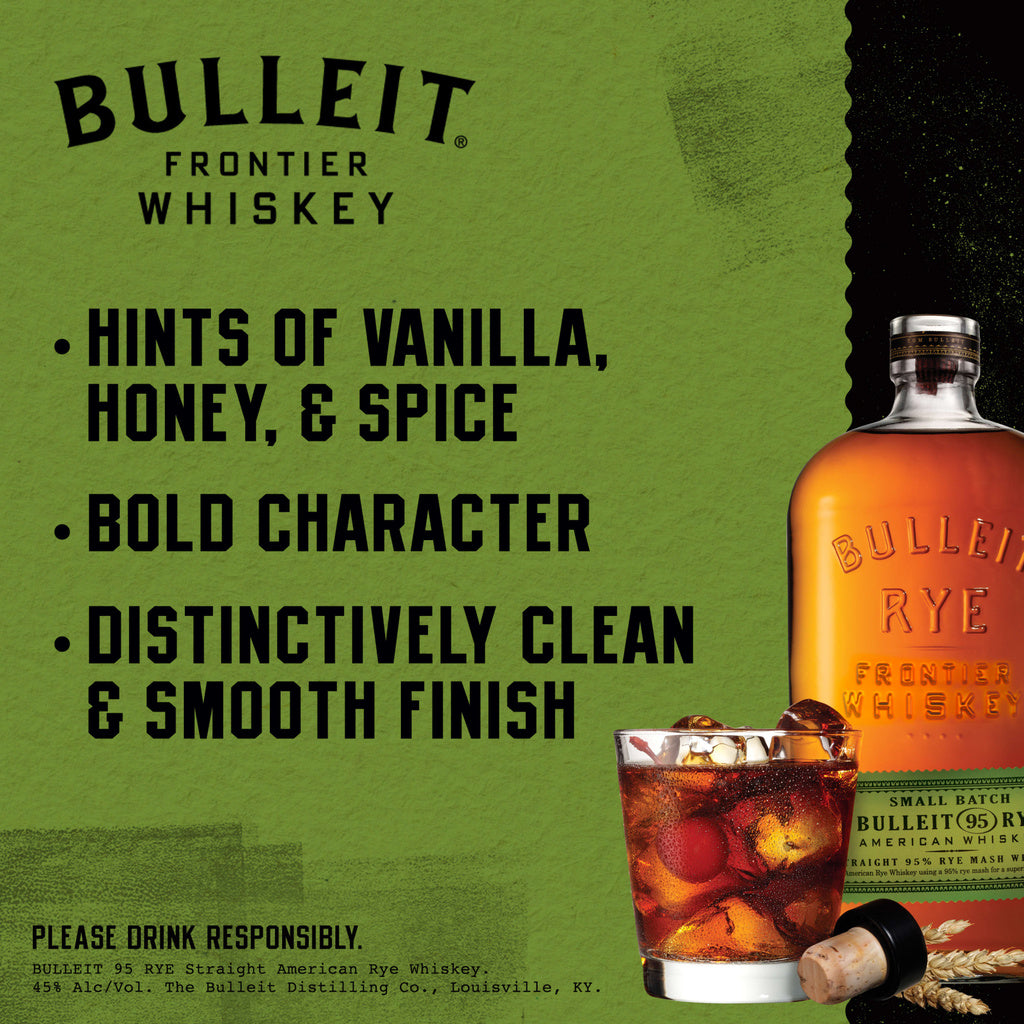 Bulleit Bourbon 95 Rye 750 ml product image 5